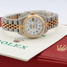 Cargar imagen en el visor de la galería, Rolex Datejust Lady ref. 69173 Steel/Gold - White Dial with Diamonds
