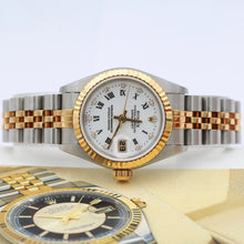 Cargar imagen en el visor de la galería, Rolex Datejust Lady ref. 69173 Steel/Gold - White Dial with Diamonds
