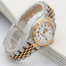 Cargar imagen en el visor de la galería, Rolex Datejust Lady ref. 69173 Steel/Gold - White Dial with Diamonds
