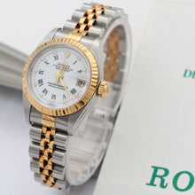Cargar imagen en el visor de la galería, Rolex Datejust Lady ref. 69173 Steel/Gold - White Dial with Diamonds
