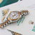 Rolex Datejust Lady ref. 69173 Steel/Gold - White Dial with Diamonds