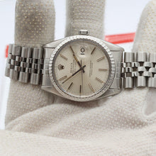 Indlæs billede til gallerivisning Rolex Datejust ref. 16030 - Jubilee Bracelet - Silver Dial V VI
