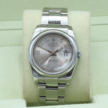 Carregar imagem no visualizador da galeria, Rolex Datejust ref. 116200 Racing Concentric (Silver) Dial - Oyster Bracelet - Full Set
