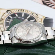 Carregar imagem no visualizador da galeria, Rolex Datejust ref. 116200 Racing Concentric (Silver) Dial - Oyster Bracelet - Full Set
