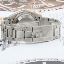 Carregar imagem no visualizador da galeria, Rolex Datejust ref. 116200 Racing Concentric (Silver) Dial - Oyster Bracelet - Full Set

