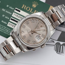 Carregar imagem no visualizador da galeria, Rolex Datejust ref. 116200 Racing Concentric (Silver) Dial - Oyster Bracelet - Full Set

