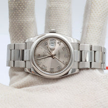 Carregar imagem no visualizador da galeria, Rolex Datejust ref. 116200 Racing Concentric (Silver) Dial - Oyster Bracelet - Full Set
