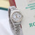 Rolex Lady-Datejust ref. 69174 - White Roman Small (Lines) Dial Jubilee bracelet - Full Set