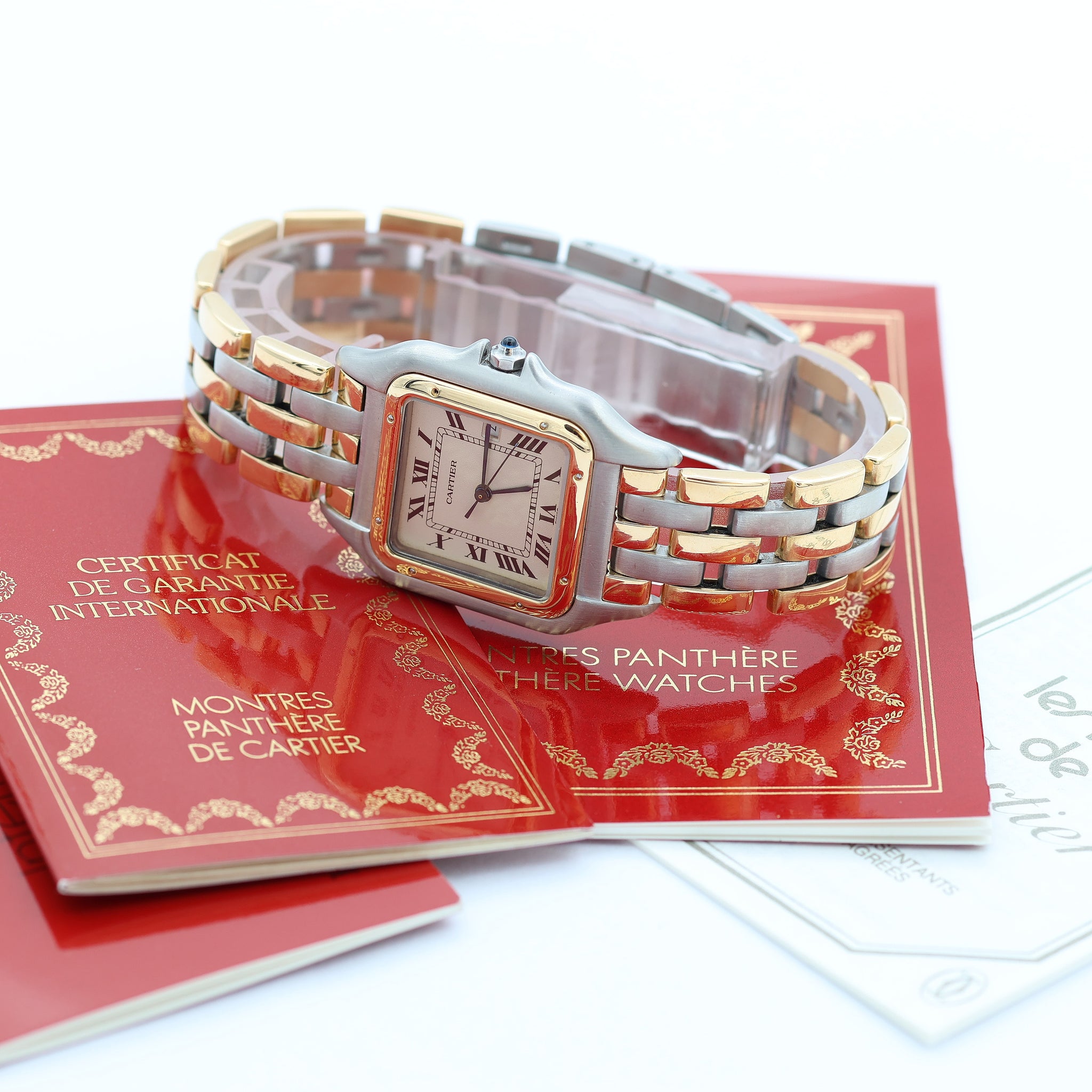 Buy Watch Cartier Panthere ref. 187957 - Full Set - 3 Lines
