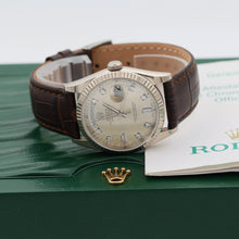 Load image into Gallery viewer, Rolex Day-Date 36 ref. 118239 Diamonds dial - Leather - Full Set
