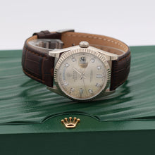 Load image into Gallery viewer, Rolex Day-Date 36 ref. 118239 Diamonds dial - Leather - Full Set
