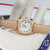 Rolex Day-Date ref. 18038 White Roman Dial - Leather strap