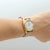 Rolex Day-Date ref. 18038 White Roman Dial - Leather strap