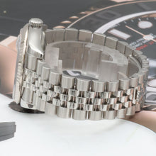 Indlæs billede til gallerivisning Rolex Datejust ref. 116234 Black Arabic Millennary - Jubilee Bracelet - Full set
