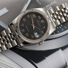 Indlæs billede til gallerivisning Rolex Datejust ref. 116234 Black Arabic Millennary - Jubilee Bracelet - Full set
