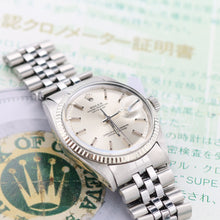 Load image into Gallery viewer, Rolex Datejust ref. 1601 - White Gold Bezel - Silver dial (VI)
