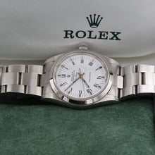 Carica l'immagine nel visualizzatore di Gallery, Rolex Air-King ref. 14000M - White Roman Dial - Oyster - Full Set
