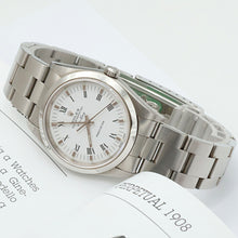 Carica l'immagine nel visualizzatore di Gallery, Rolex Air-King ref. 14000M - White Roman Dial - Oyster - Full Set
