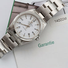 Carica l'immagine nel visualizzatore di Gallery, Rolex Air-King ref. 14000M - White Roman Dial - Oyster - Full Set
