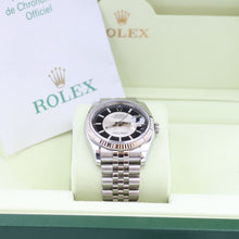 Carica l'immagine nel visualizzatore di Gallery, Rolex Datejust ref. 116234 Tuxedo (Silver/Black) Dial - Jubilee - Full Set
