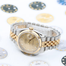 Załaduj obraz do przeglądarki galerii, Rolex Datejust ref. 116233 Champagne Diamonds Dial - Jubilee Bracelet - Full Set
