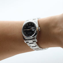 Load image into Gallery viewer, Rolex Datejust ref. 116200 Black Roman Dial - Oyster Bracelet - Full Set
