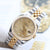 Rolex Datejust ref. 116233 Champagne Diamonds Dial - Jubilee Bracelet - Full Set