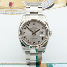 Load image into Gallery viewer, Rolex Datejust ref. 116234 Silver Roman Dial - Oyster Bracelet
