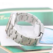 Załaduj obraz do przeglądarki galerii, Rolex Air-King ref. 14000 Blue Arabic Dial 3-6-9 - Oyster Bracelet
