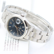 Load image into Gallery viewer, Rolex Date ref. 15200 Blue Dial Oyster Bracelet
