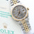 Rolex Datejust 36 ref. 16233 Grey Roman dial - Full Set