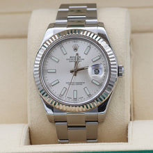 Load image into Gallery viewer, Rolex Datejust II ref. 116334 Silver Dial Oyster bracelet - Full Set
