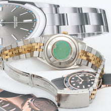 Load image into Gallery viewer, Rolex Datejust 36 ref. 16233 Black Dial Small Diamonds - Jubilee
