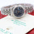 Rolex Lady-Datejust ref. 69174 - Blue Roman Dial Jubilee bracelet - Full Set