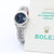 Rolex Lady-Datejust ref. 69174 - Blue Roman Dial Jubilee bracelet - Full Set
