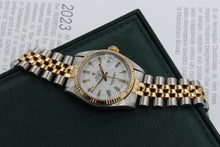 Load image into Gallery viewer, Rolex Datejust 31 ref. 6827 White Roman Dial - Jubilee bracelet
