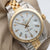 Rolex Datejust 31 ref. 6827 White Roman Dial - Jubilee bracelet