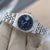 Rolex Lady-Datejust ref. 69174 - Blue Roman Dial Jubilee bracelet - Full Set