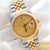 Datejust ref. 16233 - Champagne Millennary Diamonds Dial Jubilee Bracelet - Full Set