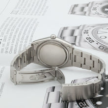 Load image into Gallery viewer, Rolex Precision Date ref. 6694 Blue Dial (Golden Indexes) - Oyster bracelet
