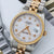 Rolex Oyster Perpetual Date ref. 15223 White Arabic Dial - Jubilee Bracelet