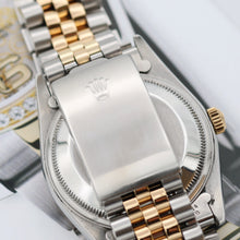 Cargar imagen en el visor de la galería, Rolex Oyster Perpetual Date ref. 15223 White Arabic Dial - Jubilee Bracelet
