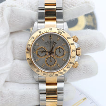 Załaduj obraz do przeglądarki galerii, Rolex Daytona ref. 16523 Steel and Gold Grey Dial Oyster Bracelet
