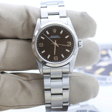 Cargar imagen en el visor de la galería, Rolex Oyster Perpetual Ref. 67480 - Black 3-6-9 Dial - Oyster - Full Set
