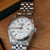Rolex Datejust 36 ref. 16234 Silver Linen Dial -  Jubilee - Full Set