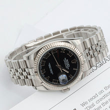 Load image into Gallery viewer, Rolex Datejust ref. 116234 Black Roman Dial - Jubilee - Full Set
