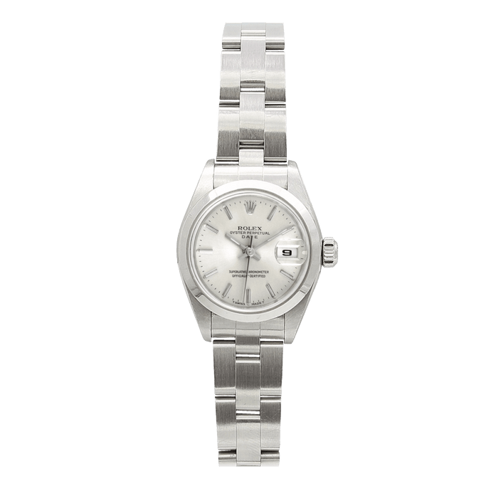 Rolex Oyster Perpetual Lady-Date Ref. 69160 Silver Dial