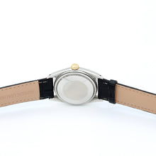 Załaduj obraz do przeglądarki galerii, Rolex Datejust ref. 1601 - Silver Dial - Black Leather Strap - Full Set
