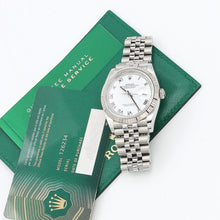 Load image into Gallery viewer, Rolex Datejust ref. 126234 White Roman Dial Jubilee bracelet - Full Set
