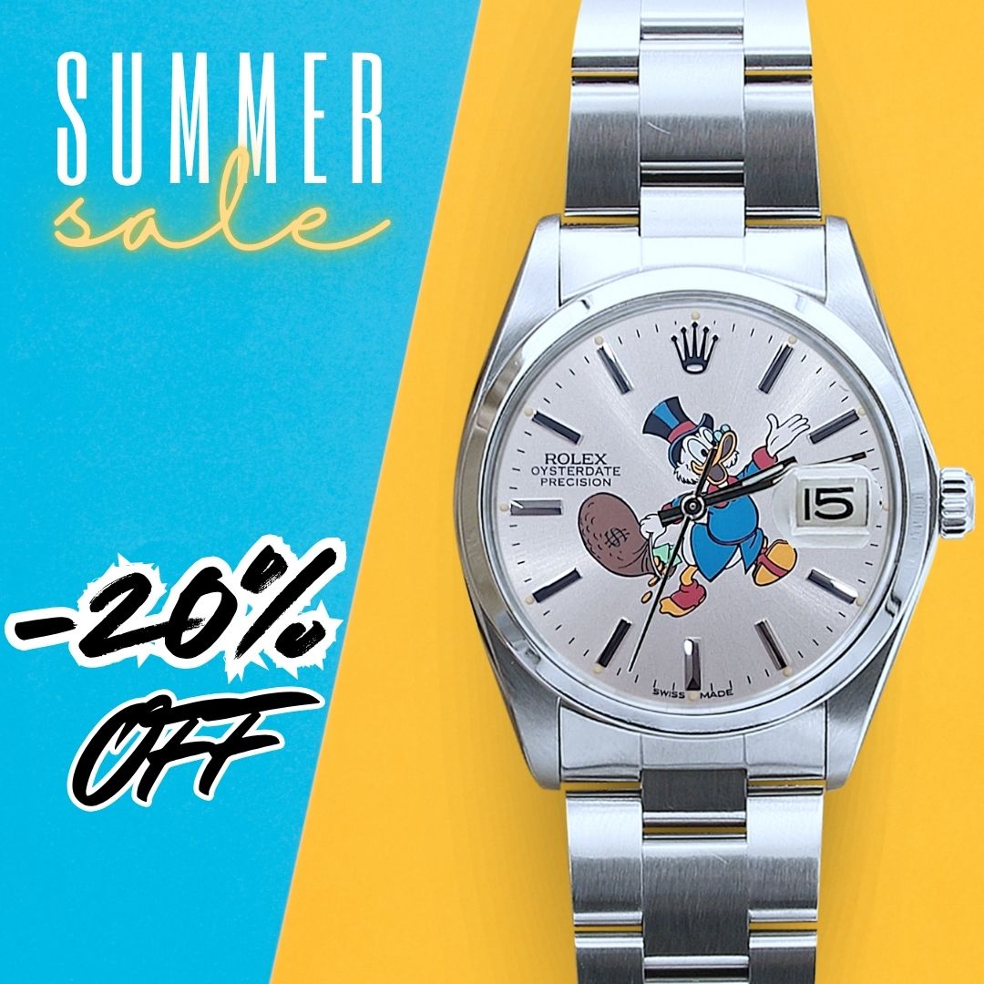 ON SALE: Rolex Precision Date ref. 6694 Scrooge Dial (HAPPY) - Oyster Rivet bracelet